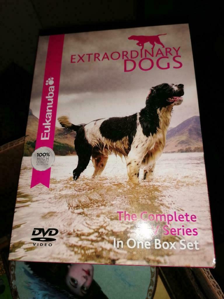3 DVD box extraordinary dogs, Verzenden, Nieuw in verpakking