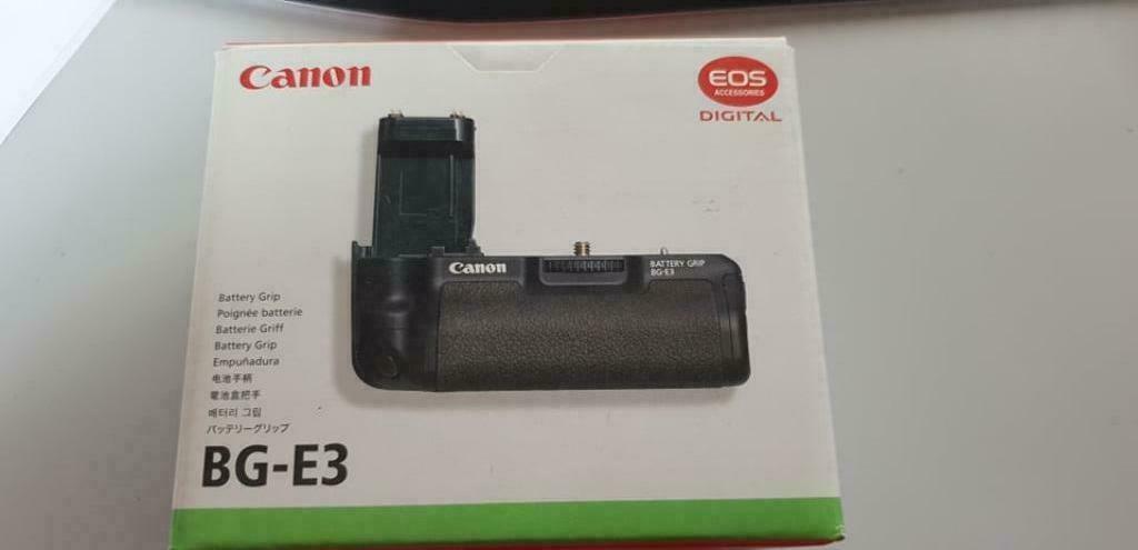 Battery Grip Canon BG-E3 Nieuw in doos, Ophalen of Verzenden, Nieuw