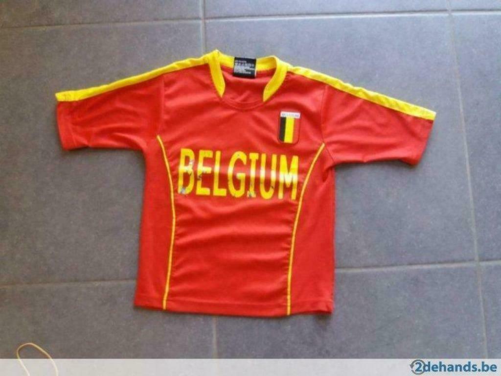 t-shirt Rode Duivels - maat 104, Ophalen, Gebruikt, Shirt