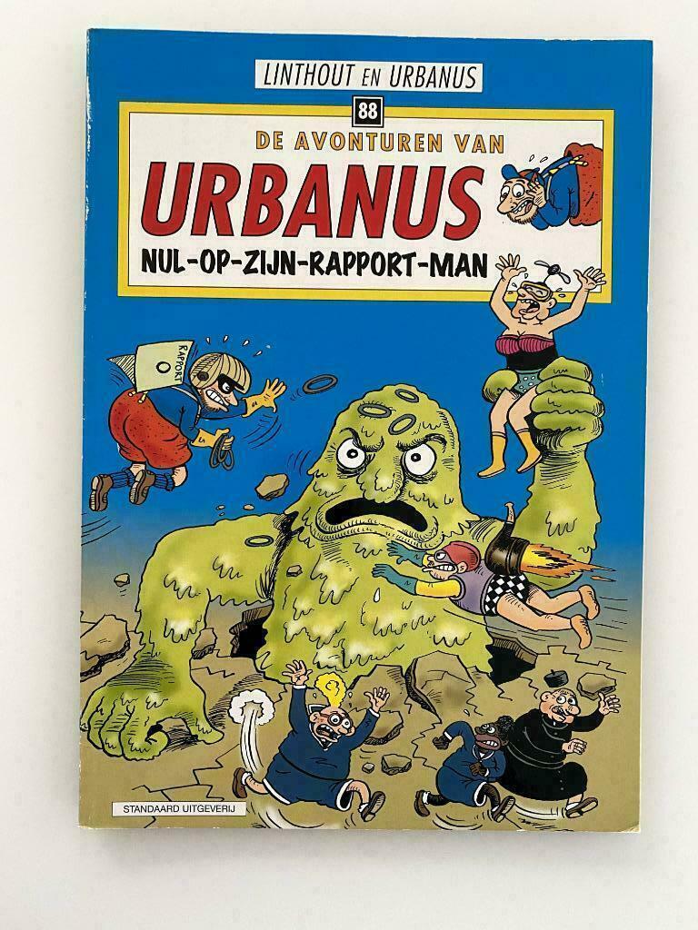 Urbanus 88 Nul-op-zijn-rapport-man 1ste druk 2001, Livres, BD, Comme neuf, Une BD, Enlèvement ou Envoi