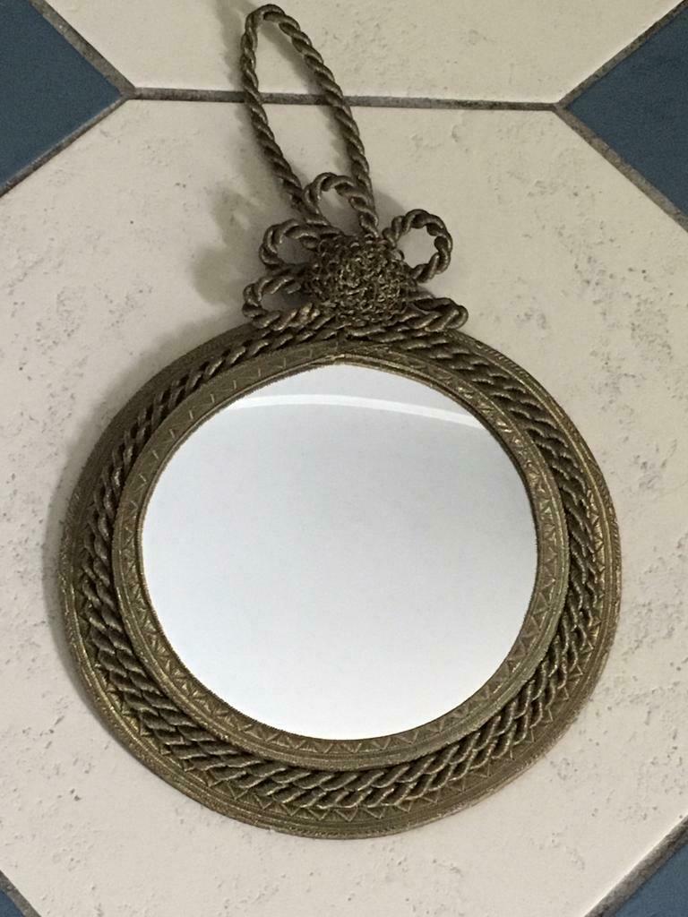 Oude butler spiegel, Ophalen of Verzenden