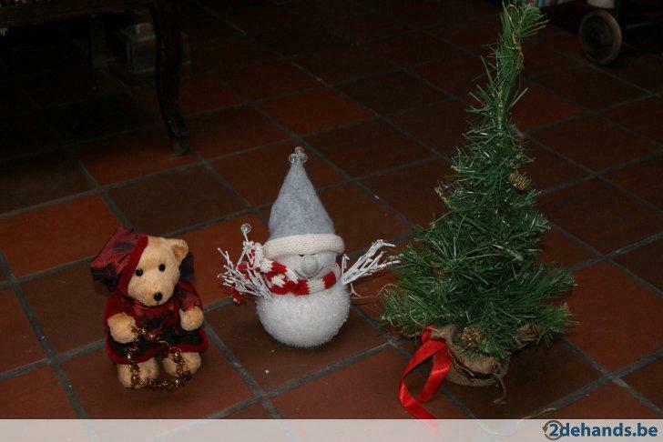 3 Mooie Kerst artikelen, Ophalen of Verzenden, Gebruikt