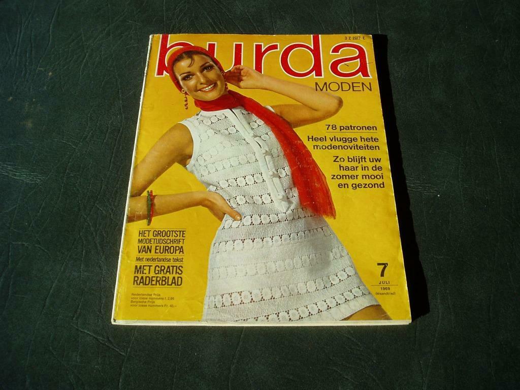 1969 Burda juli met patronen, Enlèvement, Comme neuf, Autres types, Burda