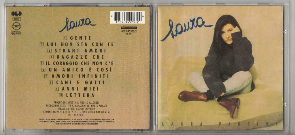 CD 107_Laura Pausini_Laura_745099557324, Enlèvement ou Envoi, 1980 à 2000