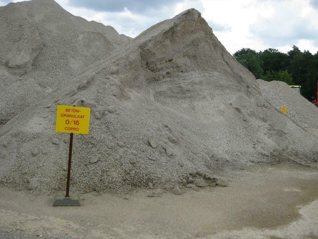 Betongranulaat - betonpuin - gebroken beton 0/16, Overige materialen, Overige typen, Nieuw, Ophalen of Verzenden