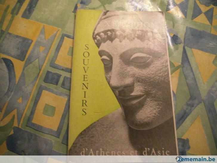 Livre "Souvenirs d'Athènes et d'Asie".  XENOPHON., Livres, Livres d'étude & Cours, Utilisé, Envoi