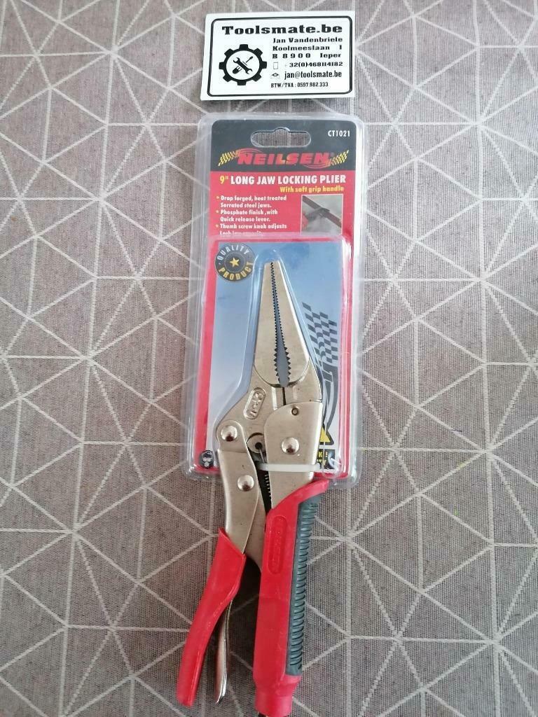 Vergrendelende lange bek tang GRATIS VERZENDING, Ophalen of Verzenden, Nieuw