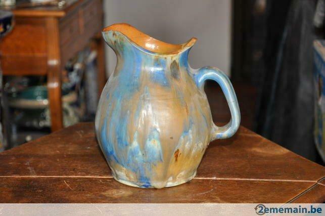 cruche en grès flammé de sars poterie