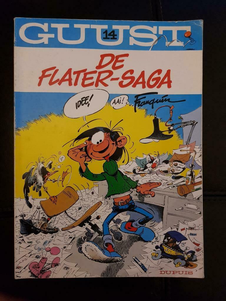 strip 14 Guust de flater-saga 1982, Une BD, Enlèvement ou Envoi, Utilisé