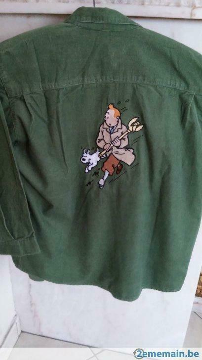 tintin chemise, Enfants & Bébés, Utilisé, Garçon, Chemise ou À manches longues