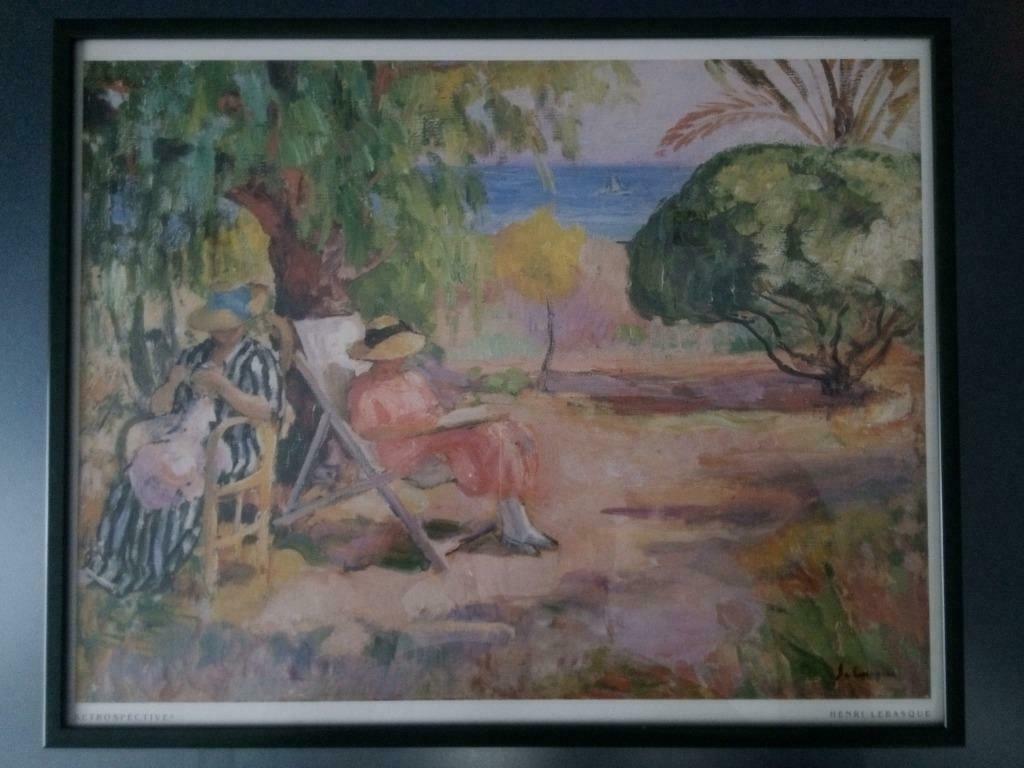 Beau cadre avec une copie du tableau de H.Lebasque, Maison & Meubles, Accessoires pour la Maison | Peintures, Dessins & Photos