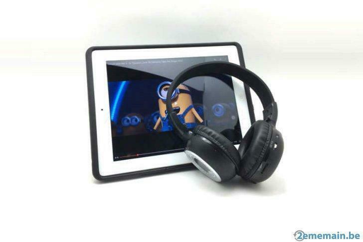 Support appuie-tête Ipad 2/3 + casque audio pour la voiture., Ophalen of Verzenden, Nieuw
