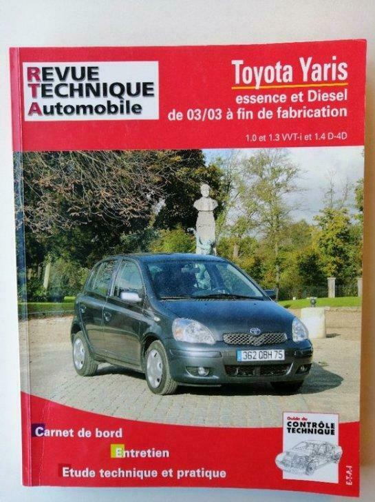 Revue Technique Automobile Toyota Yaris (E&D) de 03/03 à F.F, Enlèvement ou Envoi