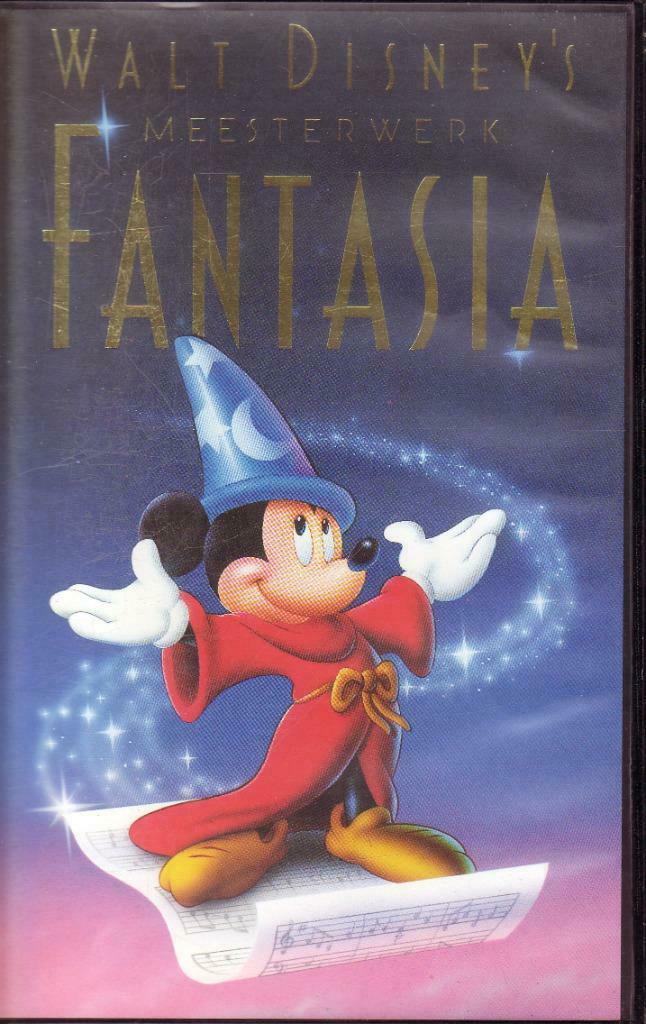 VHS - FANTASIA, Alle leeftijden, Ophalen of Verzenden, Tekenfilms en Animatie, Tekenfilm