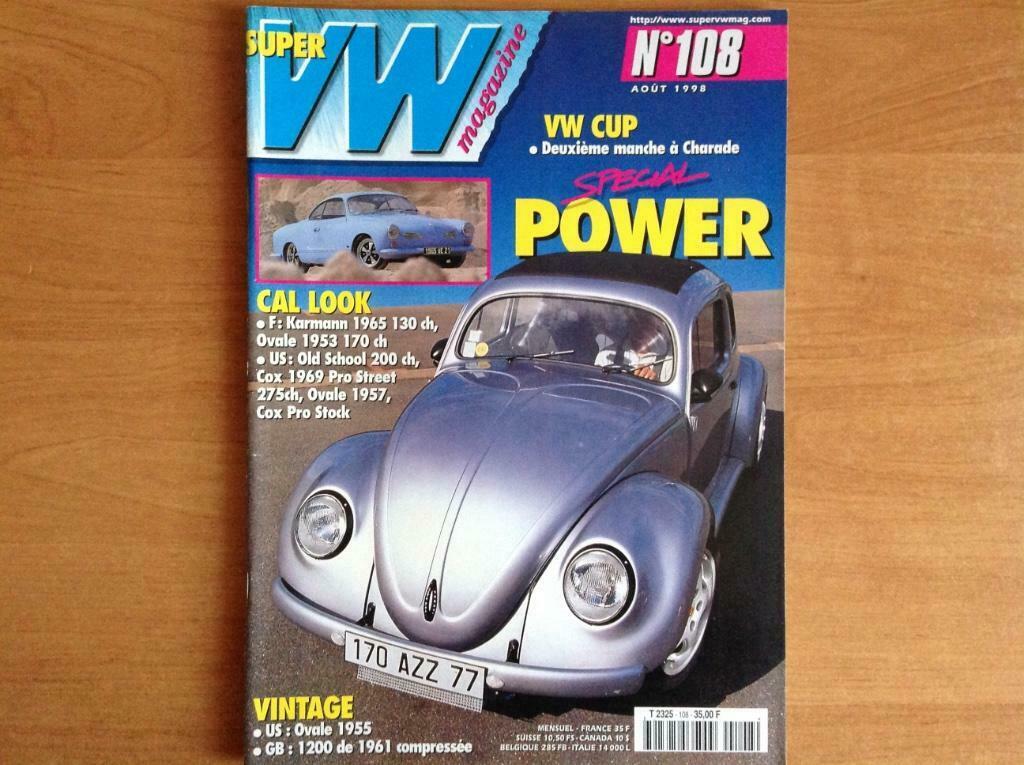 Revues auto Super VW Magazine 108 à 114,118,122,125, Enlèvement ou Envoi, Utilisé, Volkswagen
