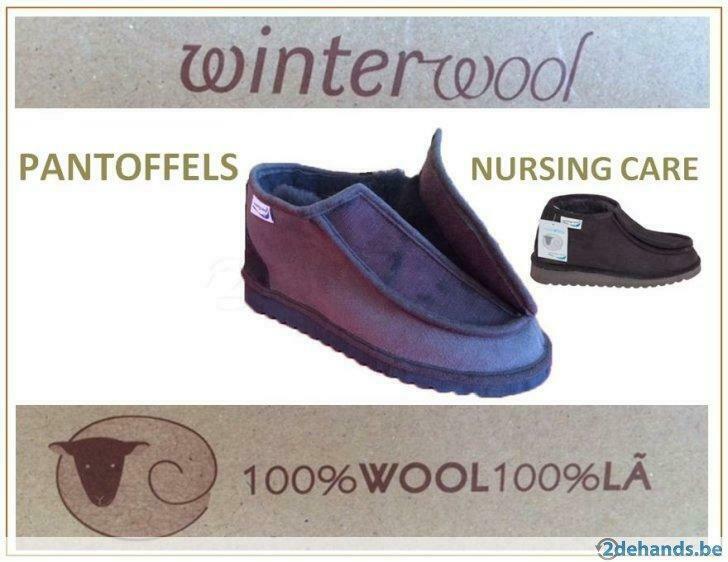 PANTOFFEL OCS: wollen zorgpantoffel - nieuw !, Diversen, Verpleegmiddelen, Nieuw, Ophalen of Verzenden