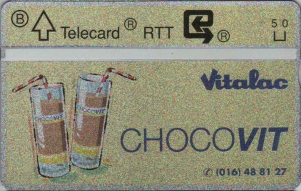 Télécarte Privée Belge P 225 Vitalac (Chocovit), Collections, Cartes de téléphone, Enlèvement ou Envoi