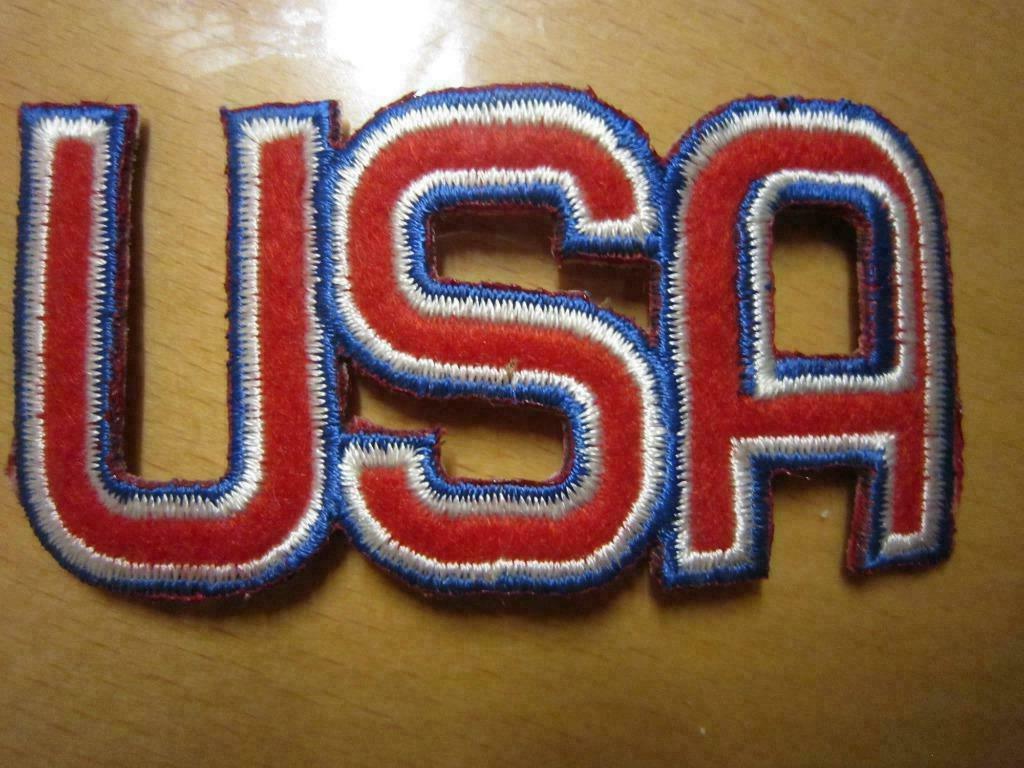 écusson/patch USA thermocollant, Enlèvement ou Envoi, Neuf