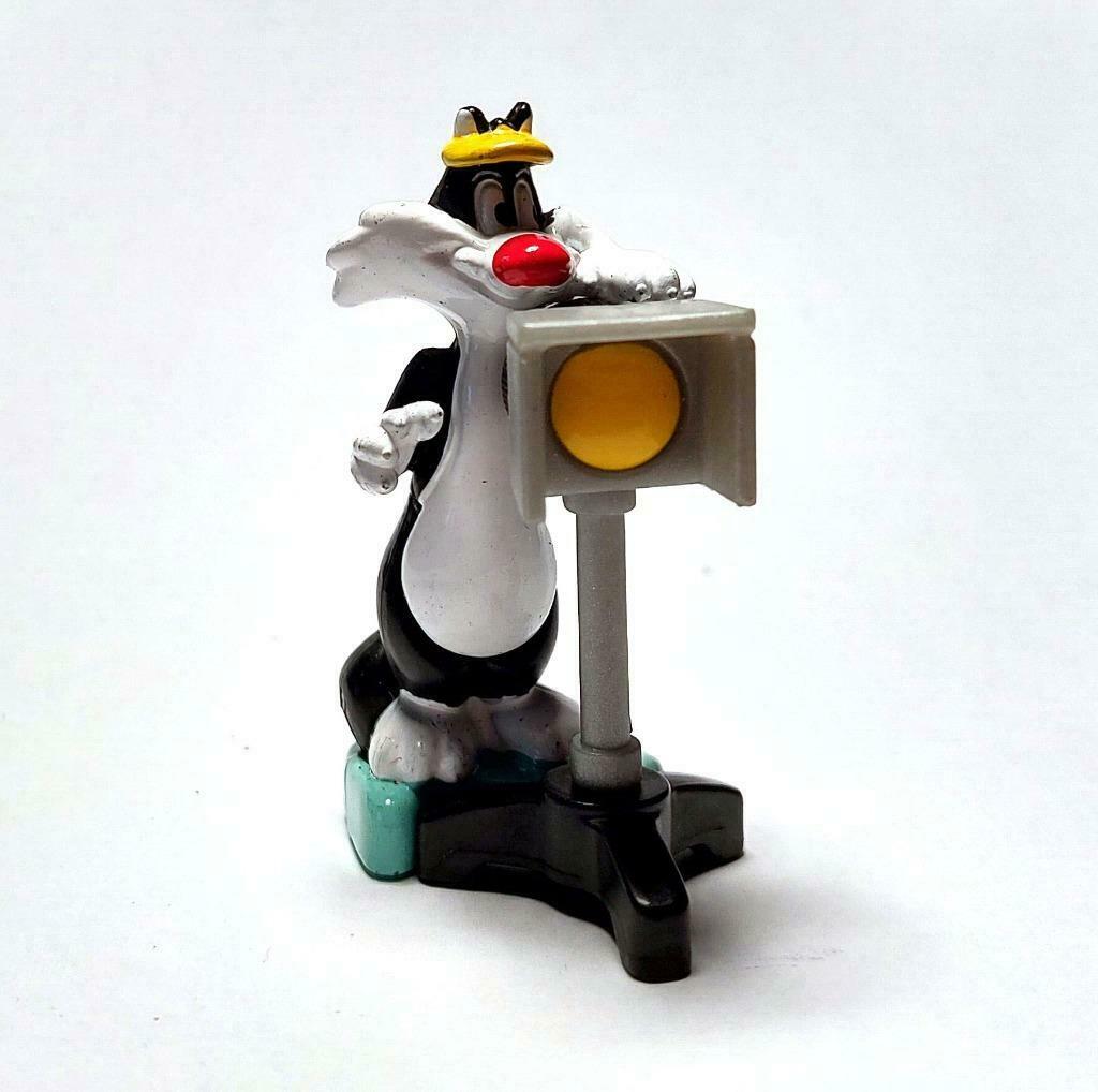 Looney Tunes Cinema 2002 : Sylvester avec spot, Enlèvement ou Envoi, Comme neuf, Figurines en plastique dur