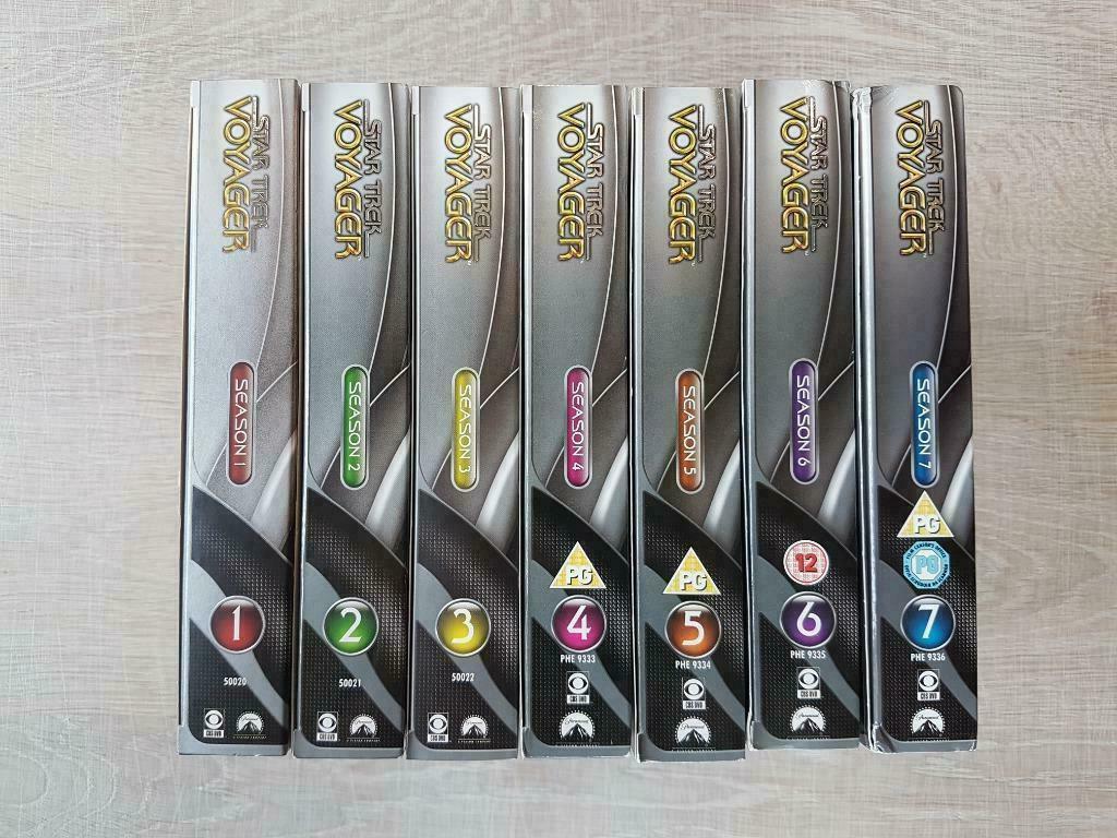 Complete DVD box Star Trek Voyager, À partir de 6 ans, Enlèvement ou Envoi, Science-Fiction, Coffret