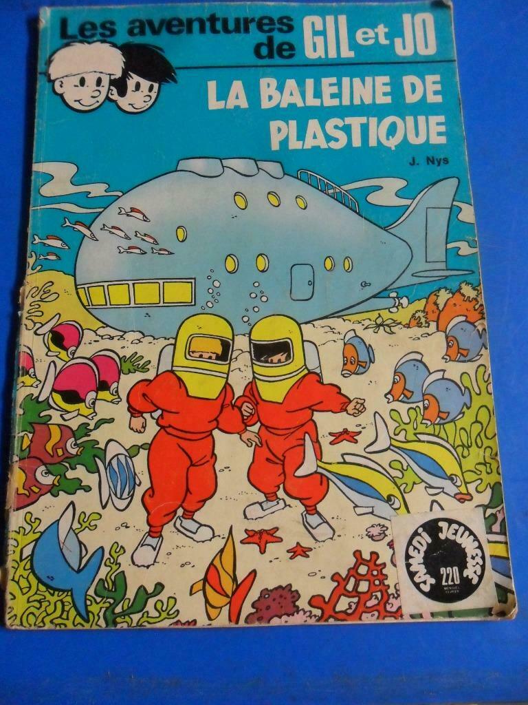 Les aventures de Gil et Jo - La baleine de plastique, Livres, BD, Une BD, Enlèvement ou Envoi, Utilisé