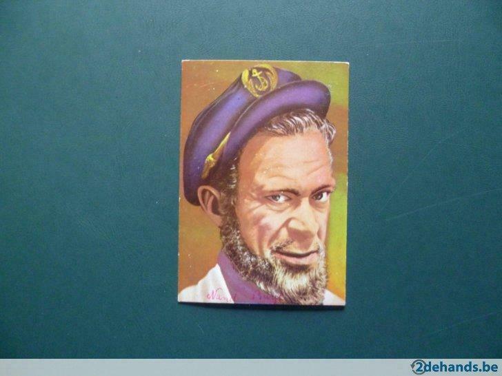 chromos kaarten Nand Buyl  Schipper vedetten film TV BRT, Verzamelen, Ophalen of Verzenden, Gebruikt