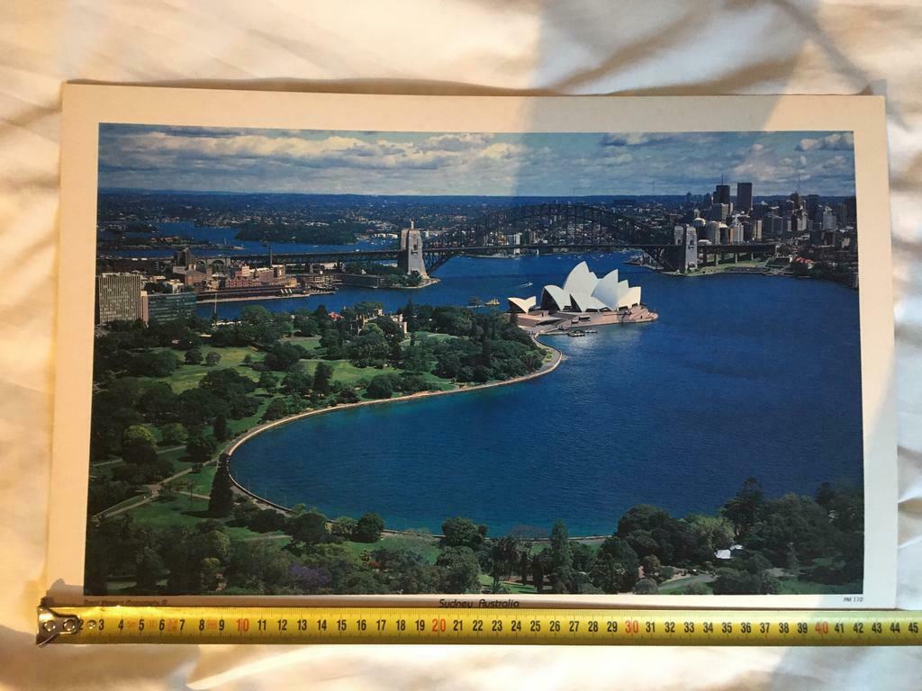 kartonnen poster - dubbelzijdig - sydney australia