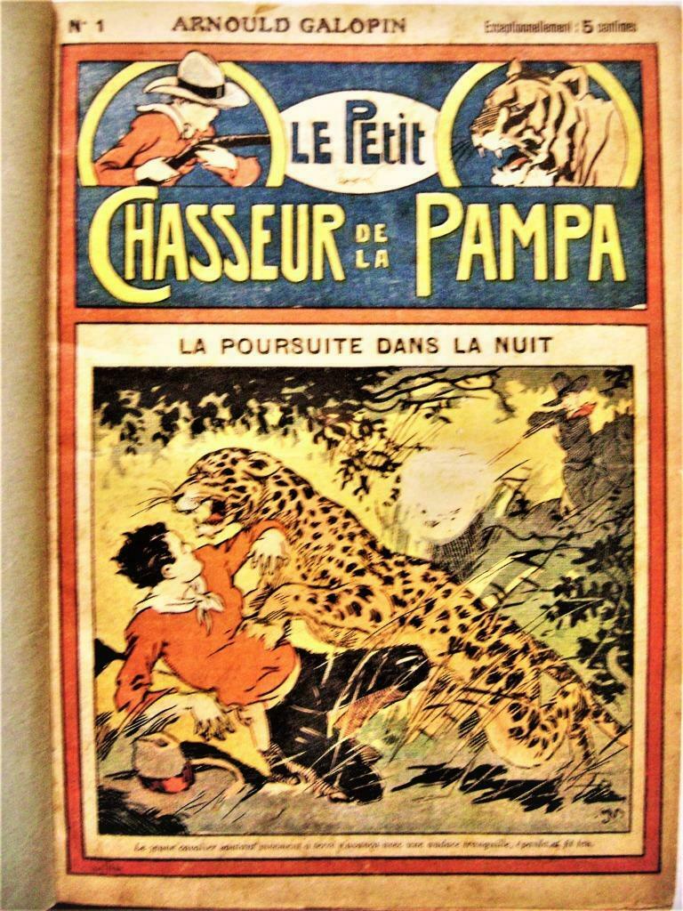Petit chasseur de la Pampa - 1925/26 - A. Galopin(1865-1934), Enlèvement ou Envoi, Utilisé, Arnould Galopin