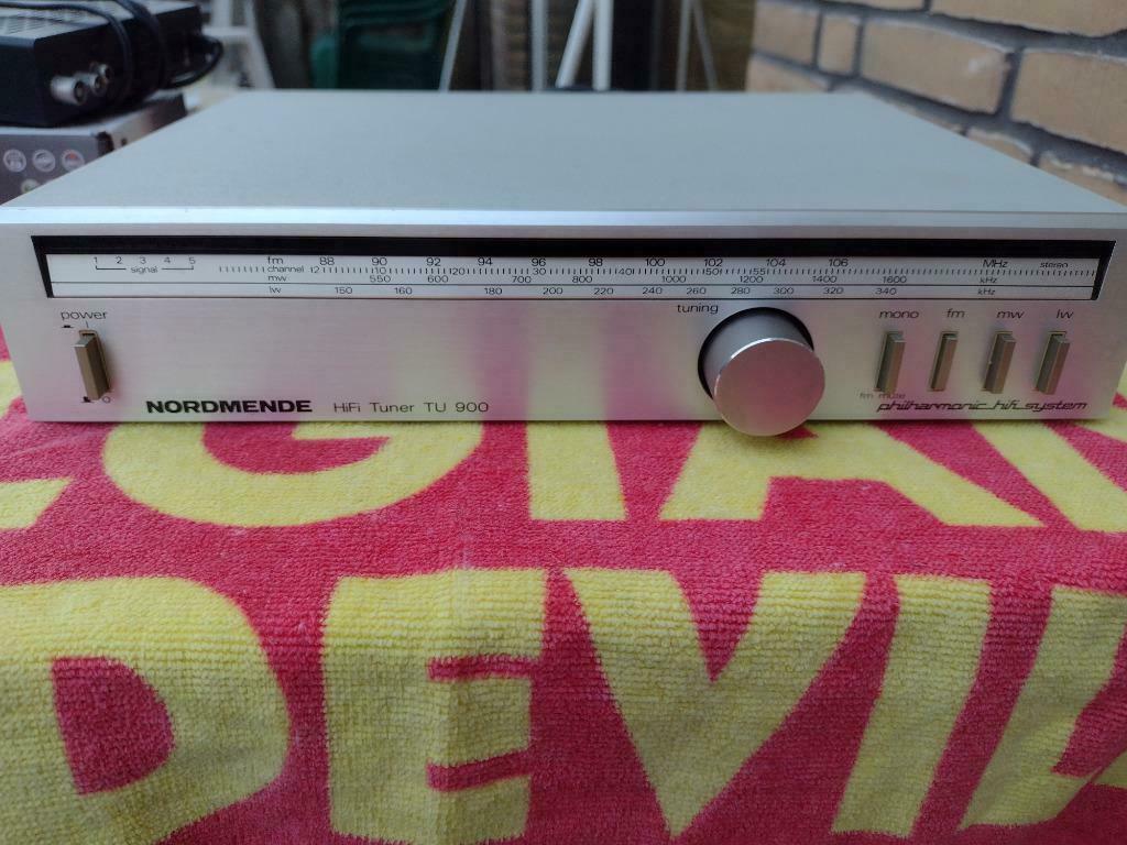 Vintage HIFI Tuner 30cm Nordmende FM/AM/LW, Ophalen of Verzenden, Gebruikt, Analoog