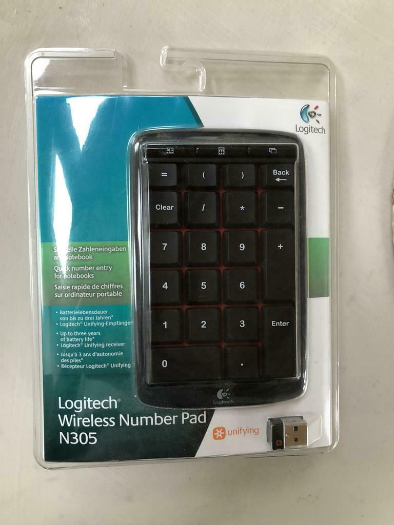Logitech draadloos numeriek klavier N305, Logitech, Nieuw, Numeriek, Ophalen of Verzenden