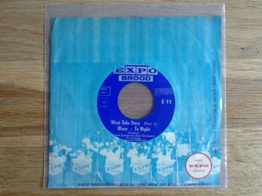 single great symphonic jazz orchestra - pain expo brood e11, Cd's en Dvd's, Vinyl Singles, Single, Overige genres, 7 inch, Ophalen of Verzenden