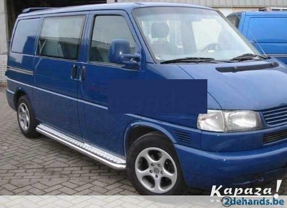 Side bars met RVS planken voor VW Transporter T4 NIEUW !!!, Ophalen of Verzenden, Nieuw