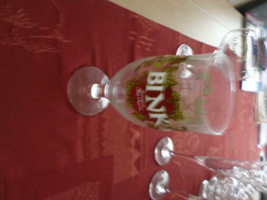 Bink glas, Ophalen of Verzenden, Nieuw, Bierglas