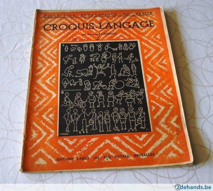 Croquis langage du dessin Liénaux 1949, Utilisé