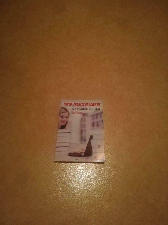 paper, project of scriptie boek van muisklik tot tekst, Ophalen of Verzenden, Nieuw