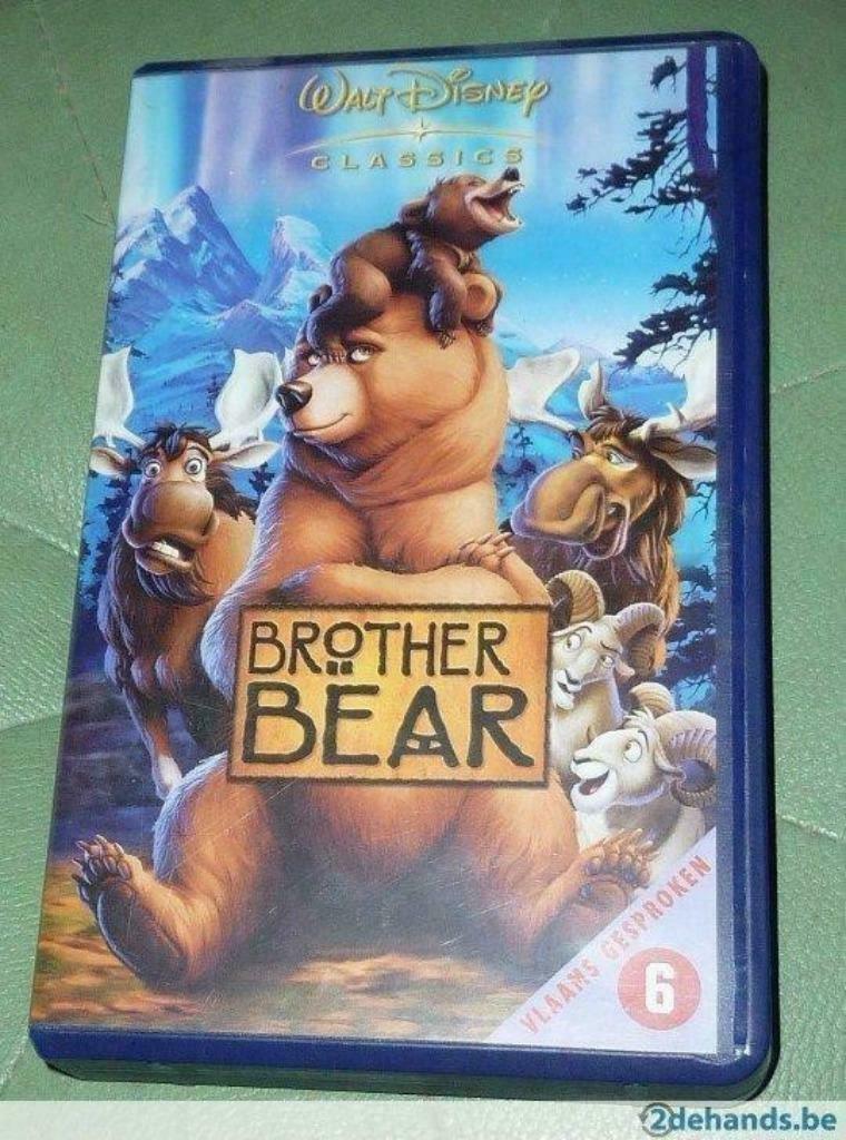 VHS Brother Bear - Disney, Ophalen of Verzenden, Kinderprogramma's en -films