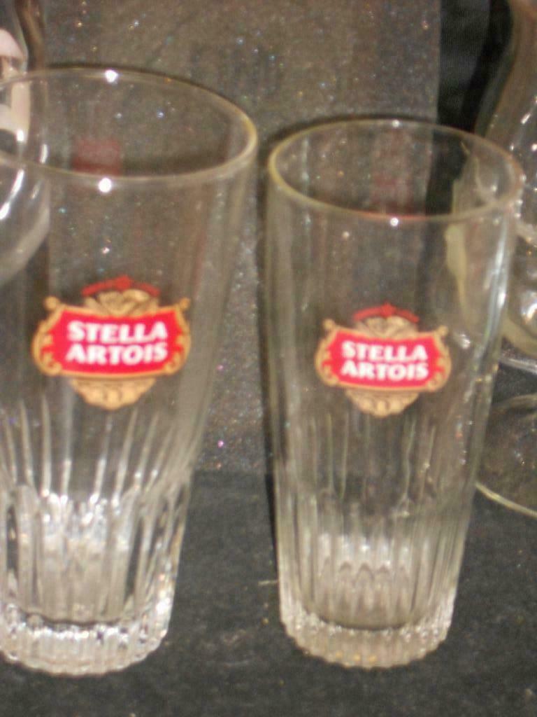 Bierglazen.Super Regal Lust .Extra Pater.Lust Kortrijk. D5, Verzamelen, Ophalen of Verzenden, Zo goed als nieuw, Glas of Glazen