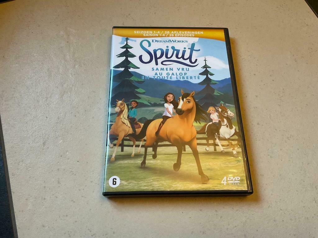 DVD Spirit Dreamworks seizoen 1 4 dvd's, CD & DVD, DVD | Films d'animation & Dessins animés, Tous les âges, Enlèvement ou Envoi