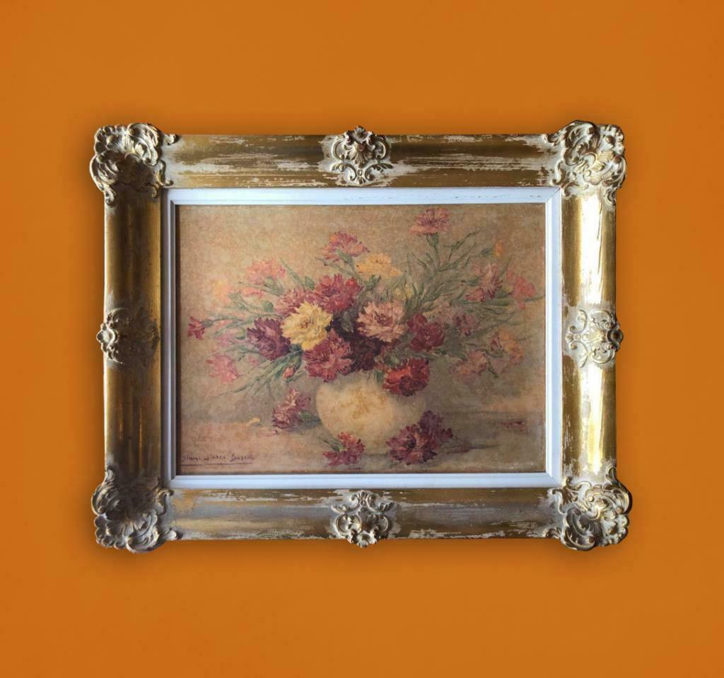 SIMONE LALANNE BASCLE: Bloemen in vaas, Ophalen of Verzenden