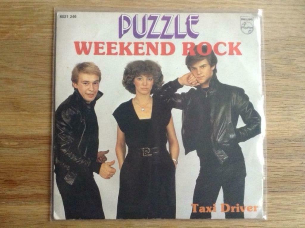 single puzzel, Cd's en Dvd's, Vinyl Singles, Single, Rock en Metal, 7 inch, Ophalen of Verzenden
