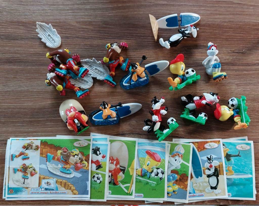 Lot de 12 Looney Tunes Active 2008 (TT) + Bpz, Enlèvement ou Envoi, Comme neuf, Figurines en plastique dur