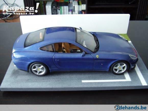 Ferrari 612 Scaglietti 1/18 Hot Wheels elite zonder doos, Ophalen of Verzenden, Gebruikt, Auto