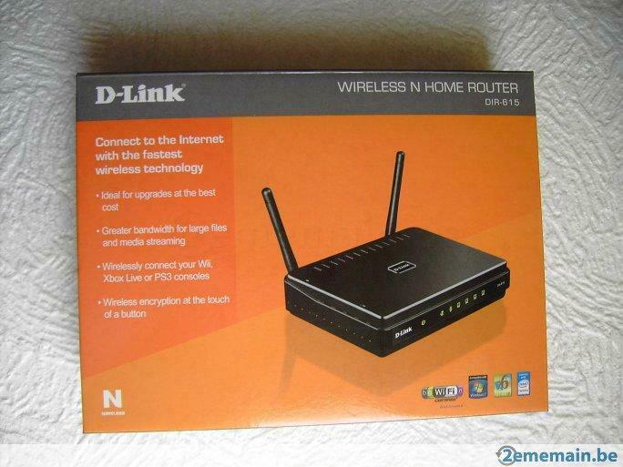 D-Link - Routeur DIR-615 + Wireless Nano USB Adapter, Gebruikt