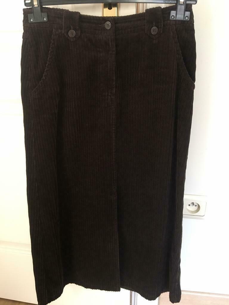 Lange rok baton rouge maat 36, Enlèvement ou Envoi, Taille 36 (S), Brun, Porté