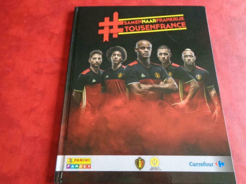 Album "Tous enfrance 2016". Panini Carrefour., Collections, Enlèvement ou Envoi, Utilisé, Autres types
