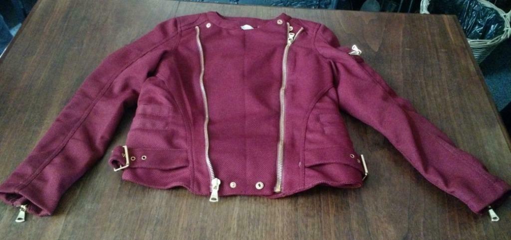 jas jacket bordeaux NIEUW maat M K.zell, Kleding | Dames, Ophalen of Verzenden, Zo goed als nieuw, Maat 38/40 (M)