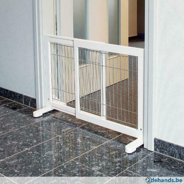 Hondenhek Uitschuifbaar Wit, Ophalen, Nieuw