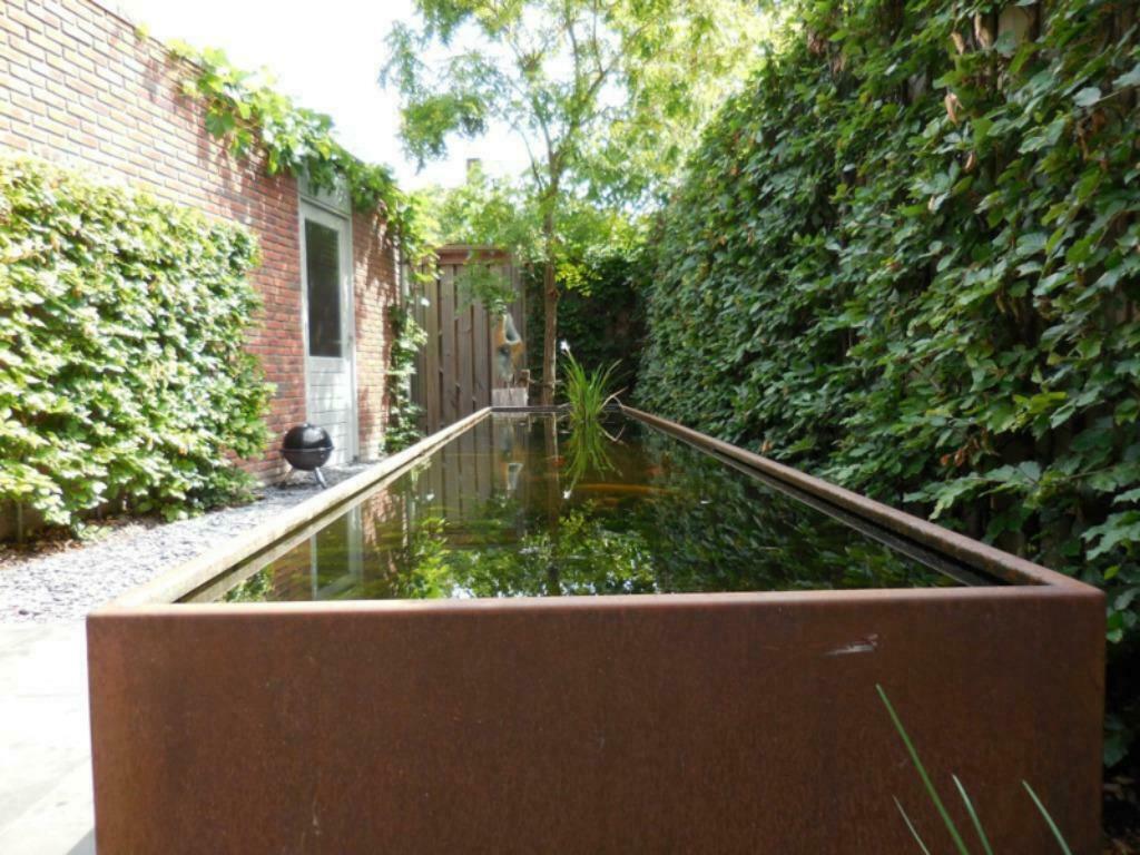 bassin en acier corten/prêt à l'emploi/également personalisé, Jardin & Terrasse, Envoi, Neuf