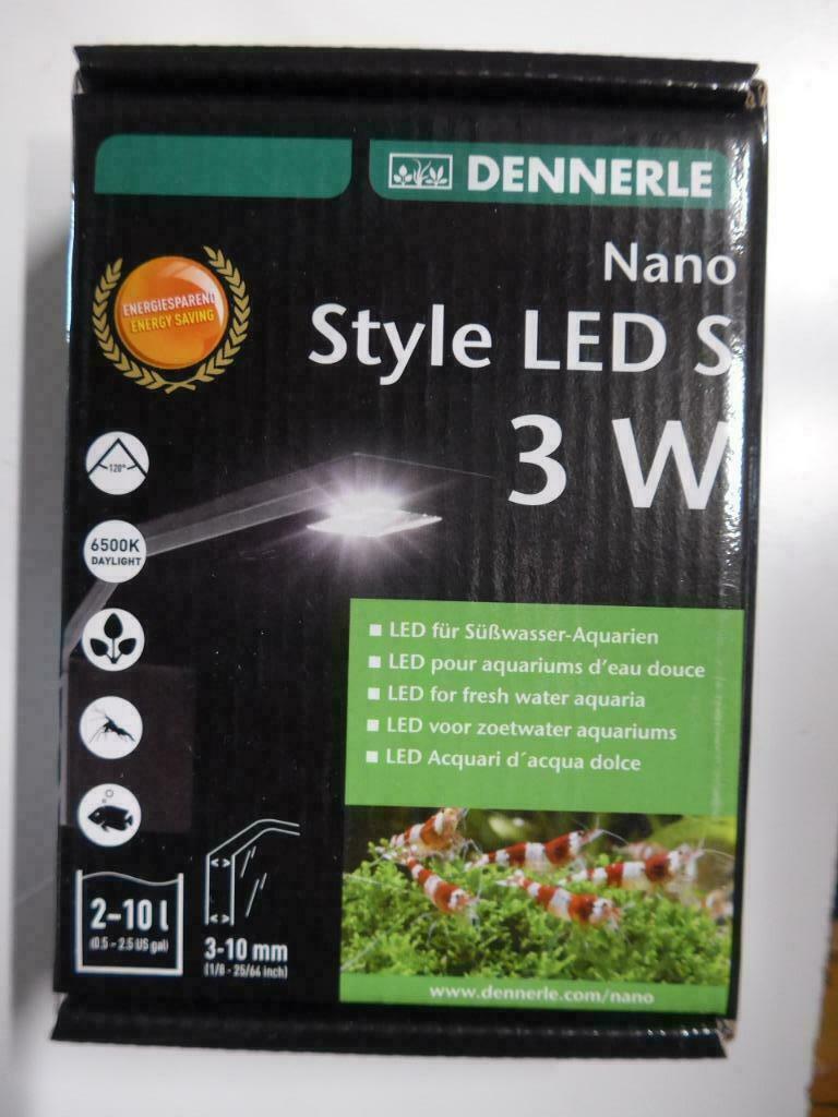 Dennerle nano style led S 3W, Ophalen of Verzenden, Zo goed als nieuw, Verlichting of Verwarming