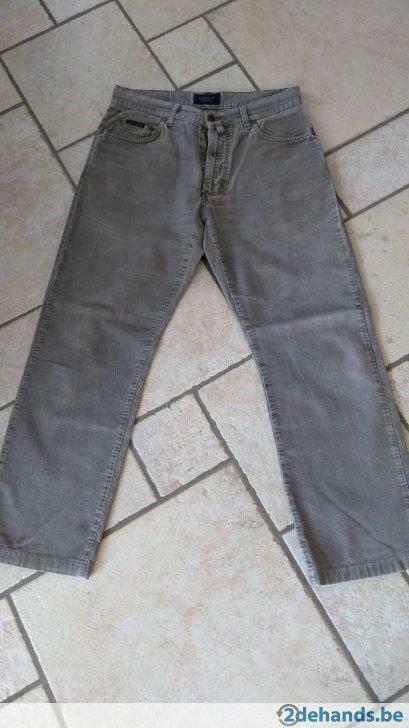 Beige Velours fijn geribbeld Gant M32, Gedragen, Maat 48/50 (M)